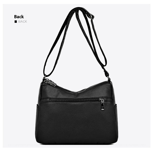 Bolso Crossbody de Cuero Suave Texturizado para Mujer - Image 10