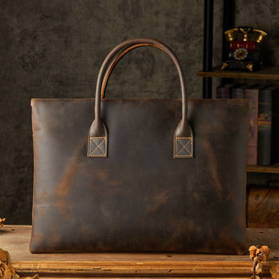Maletín Ejecutivo de Cuero Ligero para Hombre - Image 9
