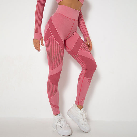 Leggings Deportivos de Cintura Alta con Levantamiento de Glúteos y Malla Transpirable - Image 10