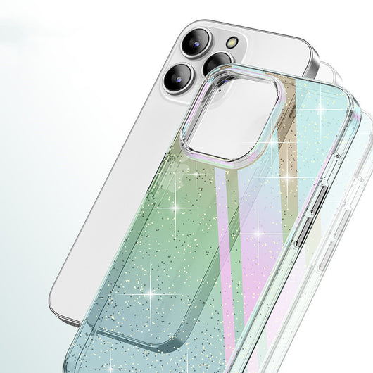 Funda Transparente con Brillo Espejo para Teléfono - Protección Completa - Image 9