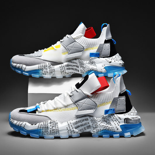 Zapatillas Deportivas Tejidas Transpirables con Estampado - Image 10