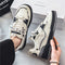 Tenis Bajos Cómodos de Malla Estilo Casual Coreano