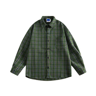 Camisa de Trabajo a Cuadros Vintage Invierno - Image 3