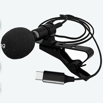 Micrófono Solapa USB-C con DAC Digital y Chip TPC