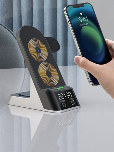 Cargador Inalámbrico Multifuncional Creative H35 con Reloj Despertador - Image 18