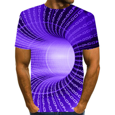 Playera de Manga Corta con Impresión Digital 3D - Image 12