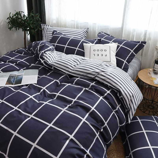 Funda Nórdica de Algodón Lavado para Cama Doble - Image 12