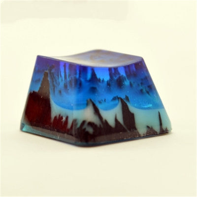 Keycap Artesanal Qianshan Muxue - Resina y Madera - Image 8