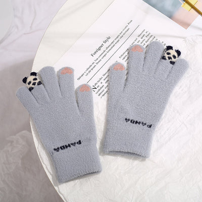 Guantes de Invierno para Mujer con Pantalla Táctil - Lana Sintética Gruesa y Calidez - Image 10