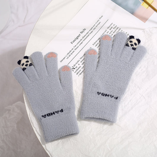 Guantes de Invierno para Mujer con Pantalla Táctil - Lana Sintética Gruesa y Calidez - Image 10