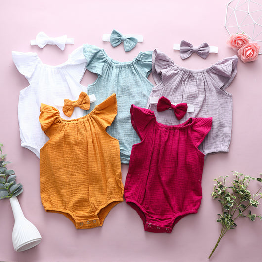 Traje de Escalada Infantil de Algodón con Diseño Triangular Multicolor - Image 3