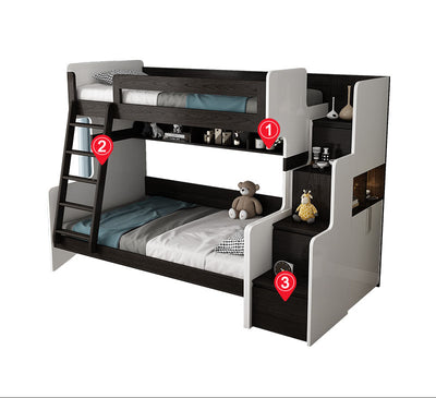 Cama Doble Multifuncional con Altura Ajustable - Image 4
