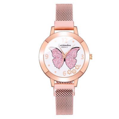 Reloj de Moda para Mujer con Diseño de Mariposas Coloridas - Image 14