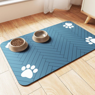 Tapete Absorbente de Tierra de Diatomeas para Comedero de Mascotas - Image 7
