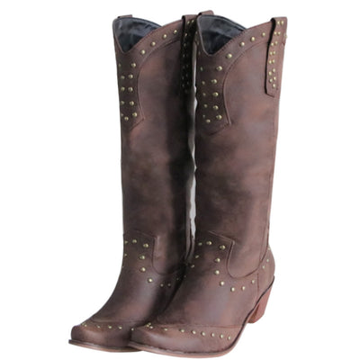 Botas Retro con Tachas para Mujer - Image 7
