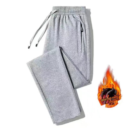Pantalones Casuales Deportivos de Lana Cachemir Gruesa para Hombre - Image 5