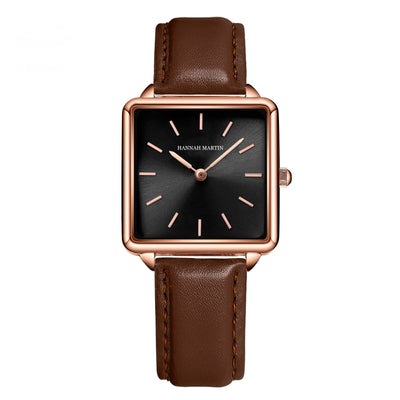 Reloj de Lujo Cuadrado para Mujer - Diseño Casual Elegante - Image 8