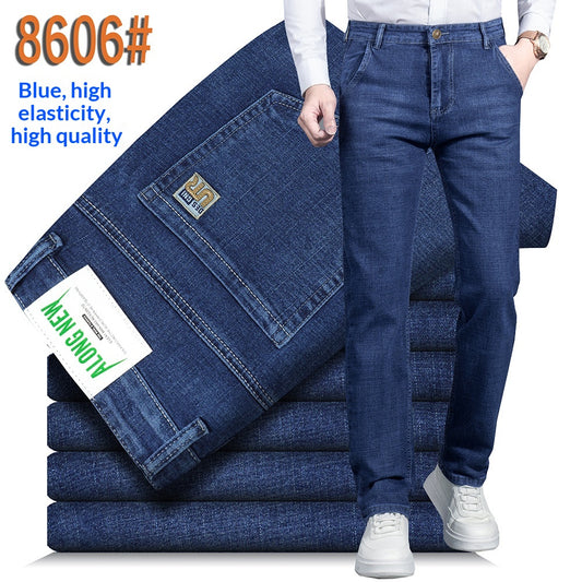 Jeans Ejecutivos de Verano para Hombre - Corte Recto Elástico y Cómodo - Image 2