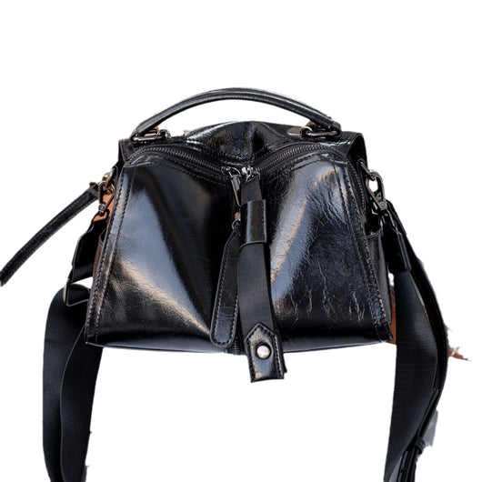 Bolso Bandolera de Cuero Curtido al Óleo para Mujer - Diseño Elegante y Sofisticado - Image 2