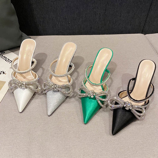 Mulas Stiletto de Taco Alto Elegantes - Image 10