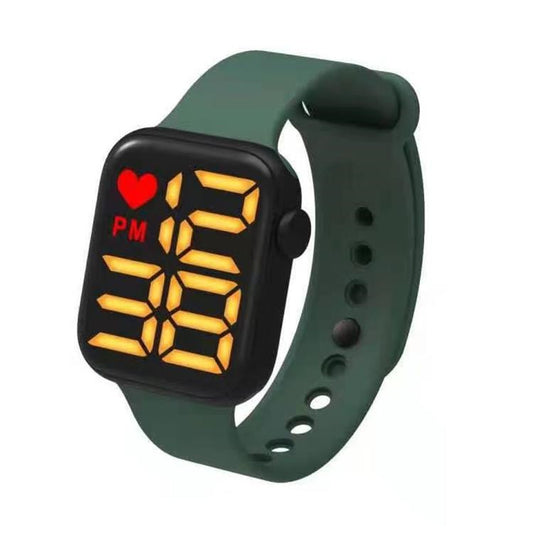 Reloj Digital LED Pantalla Grande Touch Square - Image 2