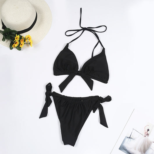 Bikini Escote Halter Multicolor con Cierre Ajustable - Image 9