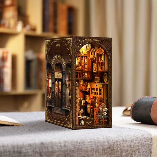 Soporte Decorativo 3D para Libros - Diseño Cabaña DIY - Image 15