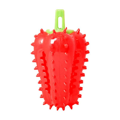Juguete Interactivo para Dentición de Perros con Diseño de Chile - Image 3