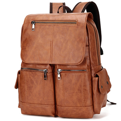 Mochila Vintage de Lona para Computadora - Estilo Profesional - Image 5