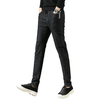 Pantalones Vaqueros Slim Fit Otoño para Hombre - Versátil y Moderno - Image 6