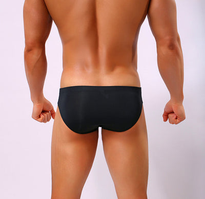 Calzoncillos Hombre Ice Silk Sin Costuras Cintura Baja Convexos - Image 14