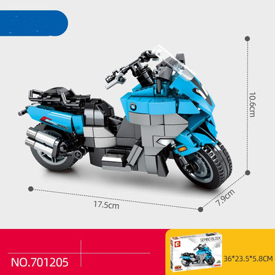 Moto de Tierra Ensamblada Serie Modelo - Regalo Ideal para Niños - Image 10