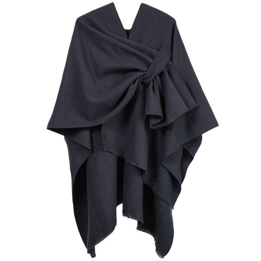 Cardigan Chal Dividido para Mujer Talla Grande - Image 4