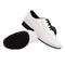 Zapatos de Danza Latina Modernos para Hombre - Suela de Goma Blanca Exterior