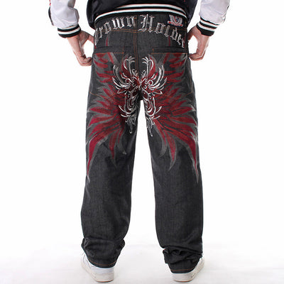 Jeans Hip-Hop Talla Grande para Hombre - Estilo Urbano Tendencia - Image 6