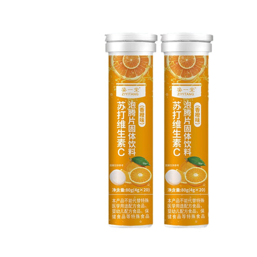 Tabletas Efervescentes de Vitamina C con Sabor a Naranja - Image 10