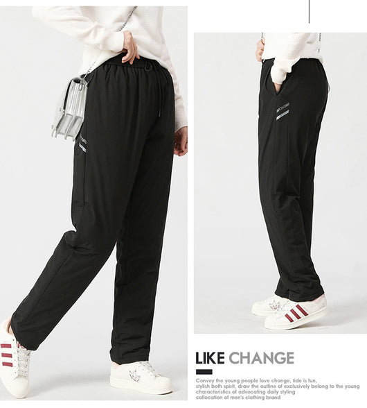Pantalones Tácticos Impermeables Acolchados con Lana de Cordero para Hombre y Mujer - Image 23