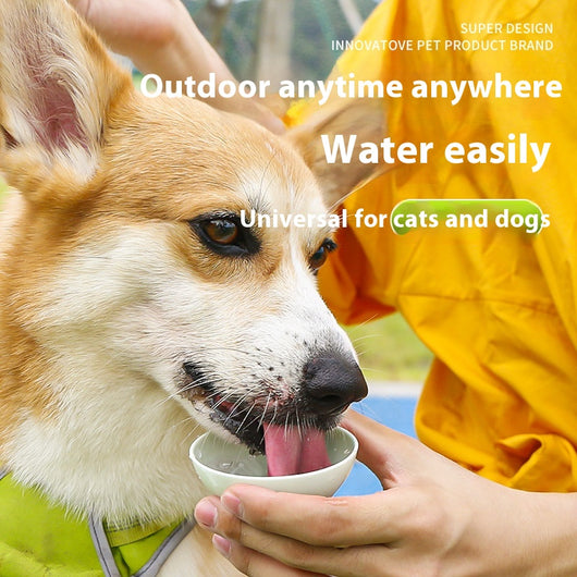 Bebedero Portátil para Perros con Dispensador de Agua