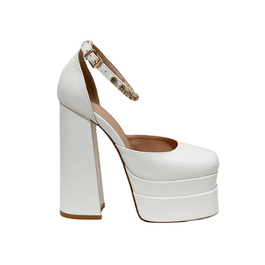Tacones Plataforma 14cm con Brillantes Cristal - Image 12