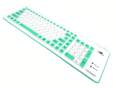 Teclado Silicona Plegable Resistente al Agua y Polvo - Image 4