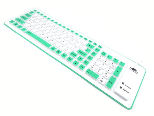 Teclado Silicona Plegable Resistente al Agua y Polvo - Image 4