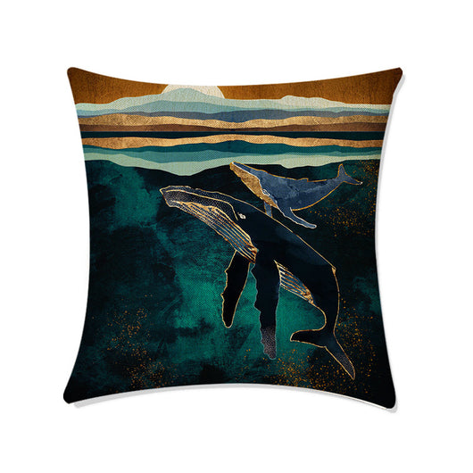 Fundas de Almohada para Sofá con Estampado Mundo Marino Profundo - Image 5