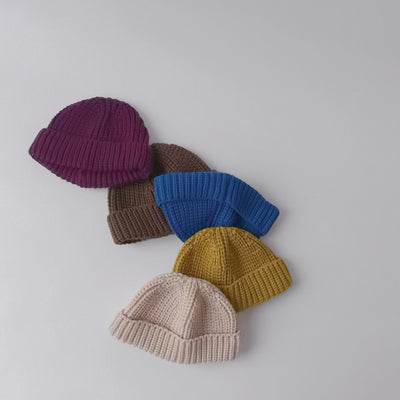 Gorro Infantil de Punto en Cuero Melón con Capucha - Image 15