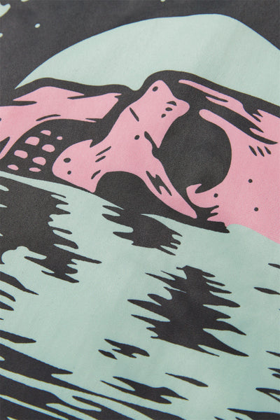 Camisa Suelta con Estampado Calavera y Mano Fantasmal - Image 16