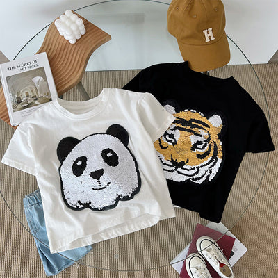 Camiseta Infantil Panda Manga Corta - Image 11