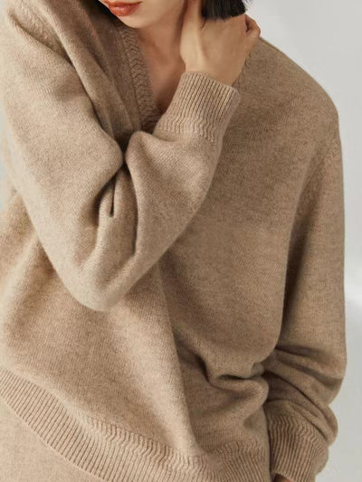 Suéter Tejido Escote en V para Mujer - Image 30