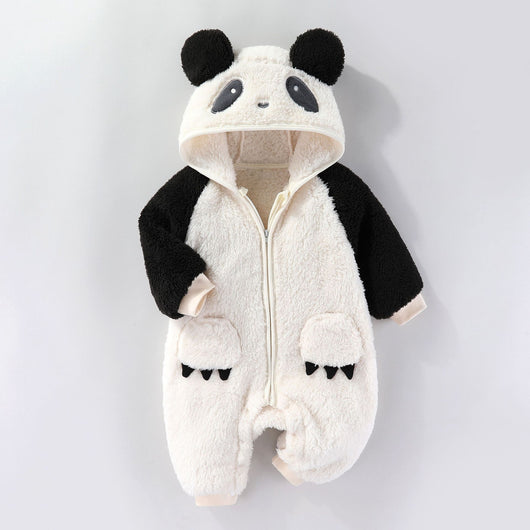 Pijama Térmico para Bebé con Forro de Felpa - Manga Larga Abrigado - Image 2