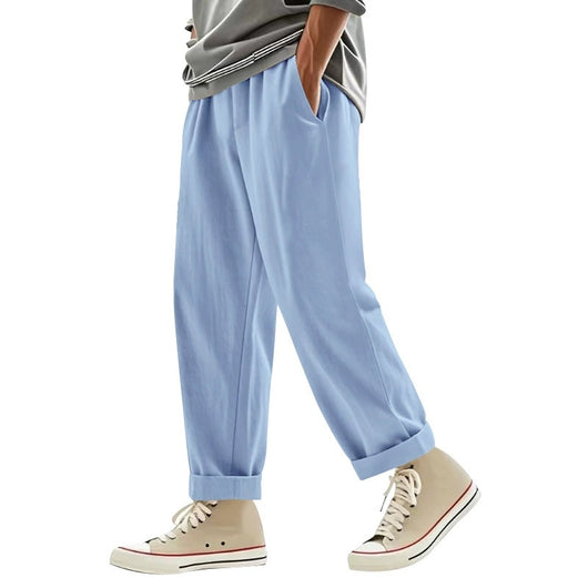 Pantalones Deportivos Anchos para Playa - Comodidad y Estilo para Hombre - Image 11