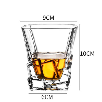 Juego de Copas Octagonales de Cristal Premium para Whiskey y Vino - Image 8