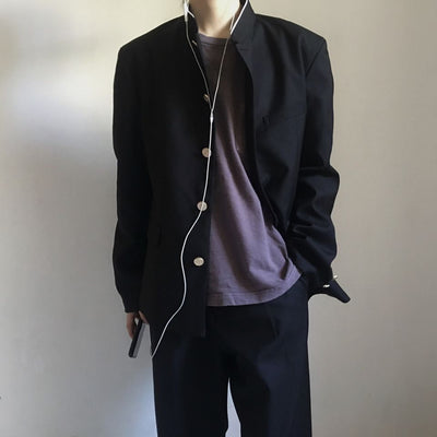 Saco Blazer Preppy para Hombre - Elegancia Clásica - Image 12